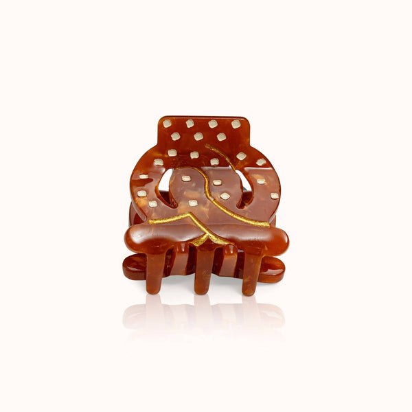 Small Pretzel Hair Clip