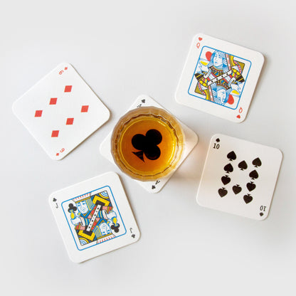 Playing Card Coasters
