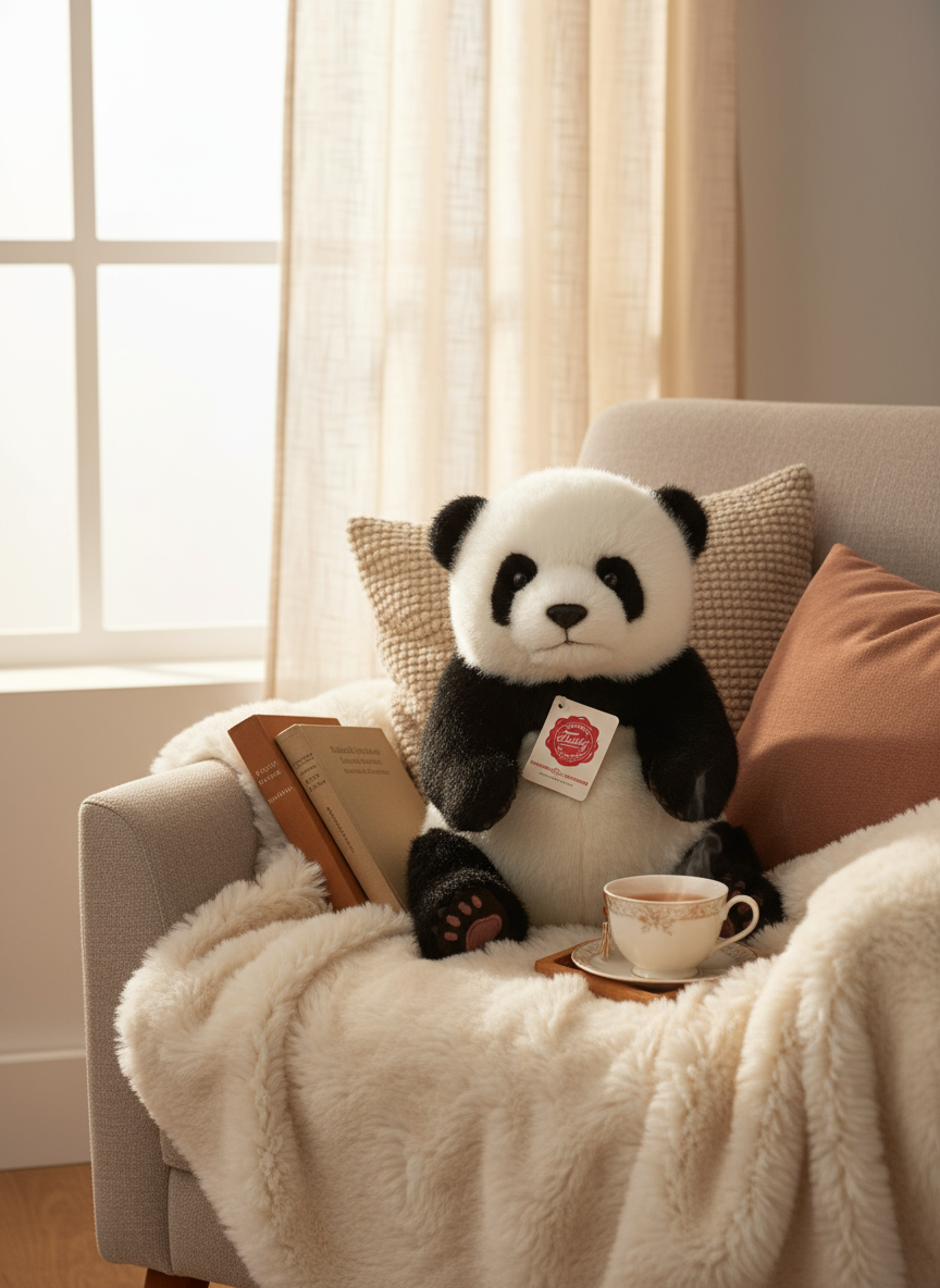 Peluche Panda Seduto
