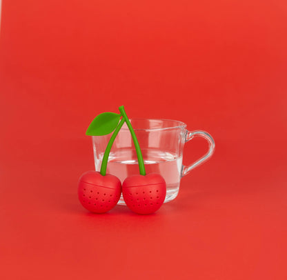 Infuseur à thé Cerises rouges
