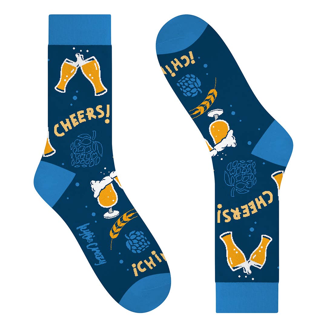 Chaussettes Bières « Cheers! »
