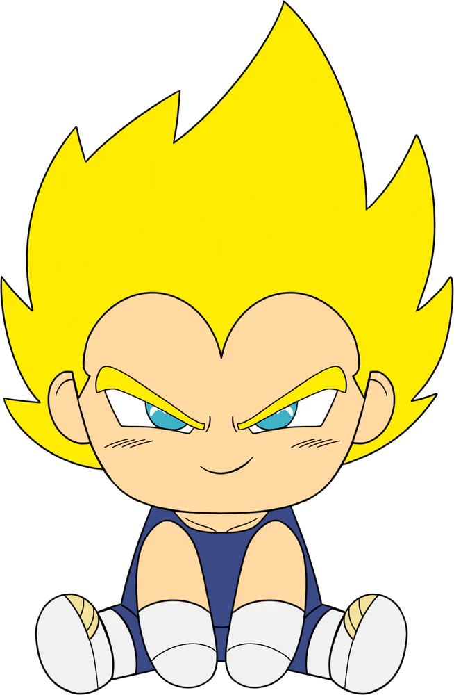 super saiyan vegeta plush youtooz
