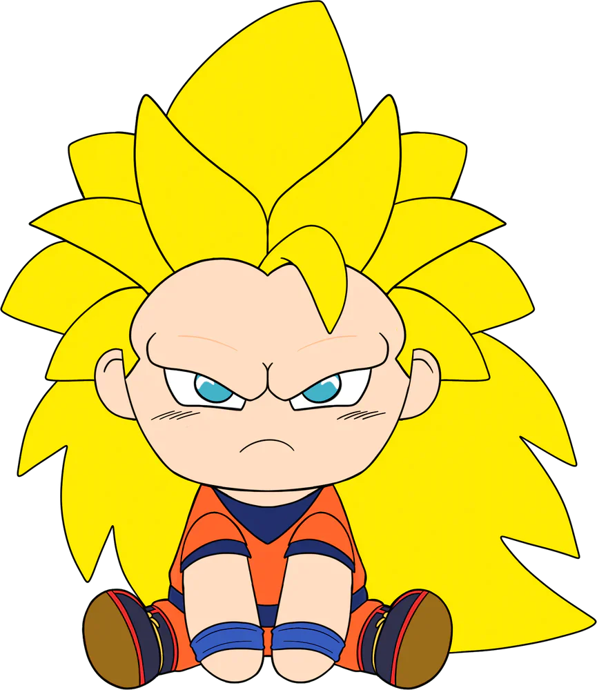 Peluche Super Saiyan Goku