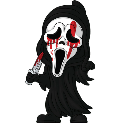 Scream Vinyl figurine Ghost Face Youtooz Ghostface sang