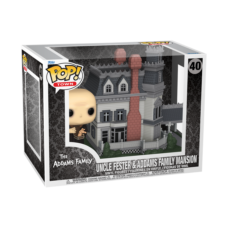 La villa della famiglia Addams con lo zio Fester 
