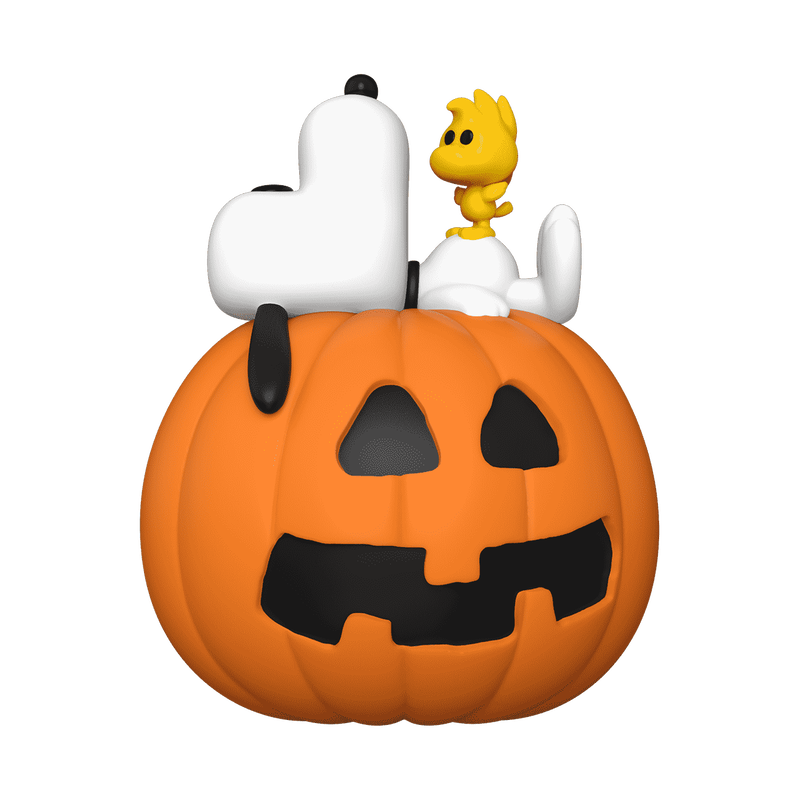 Pop! Deluxe Snoopy &amp; Woodstock with Pumpkin