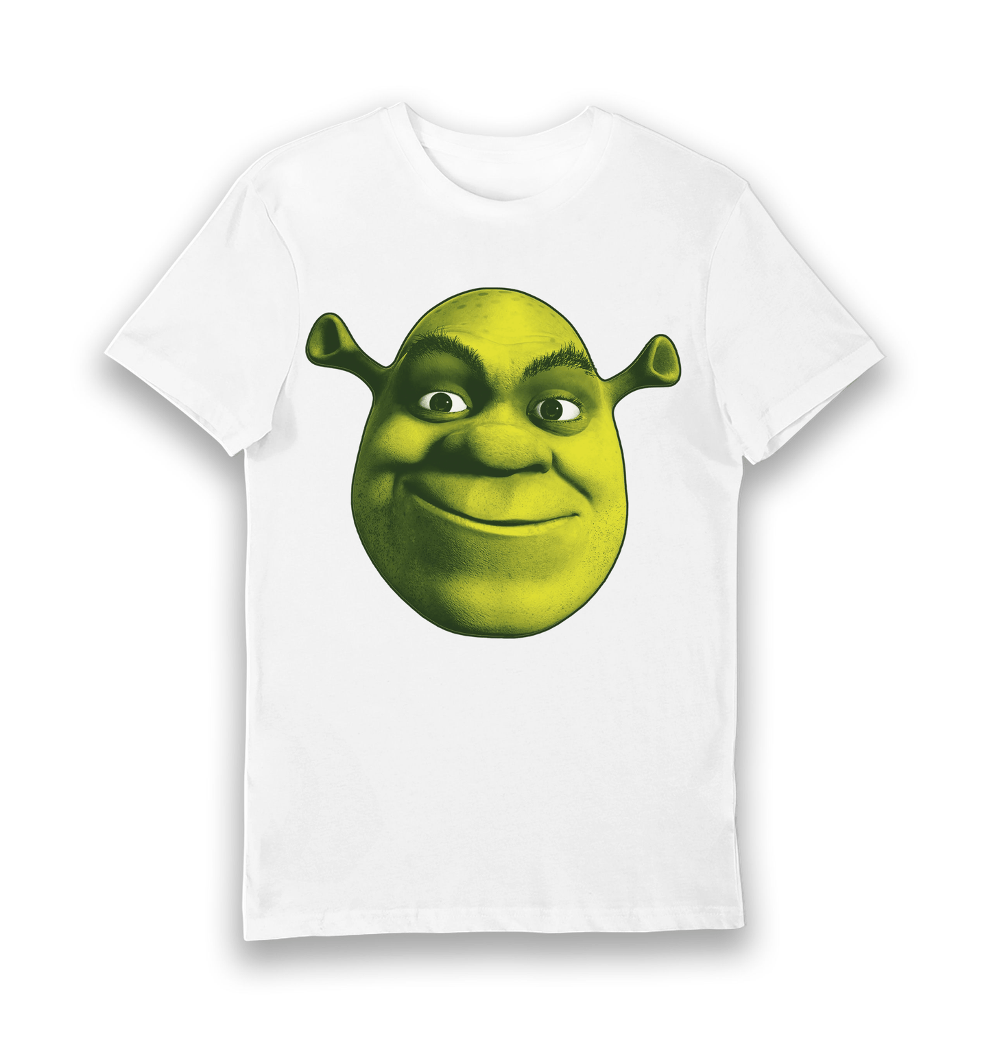 T-shirt adulte Shrek visage oversize
