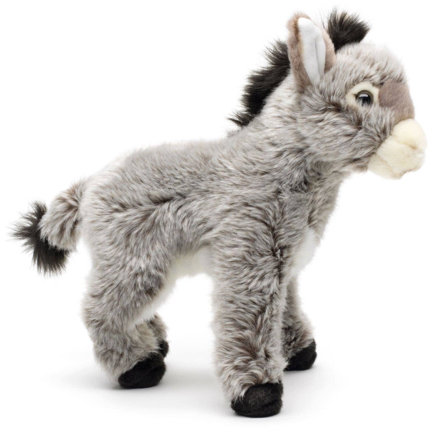 Standing donkey - 28 cm (height) - soft toy/plush