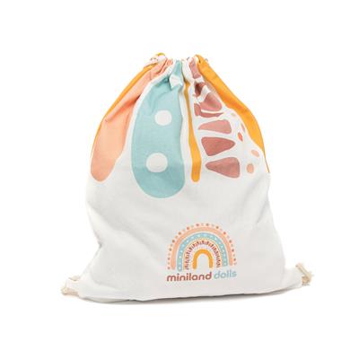 ML Promo: SAC EN COTON avec cordelette 14x3x14,5cm, recevez 5 sacs en coton pour chaque commande de Miniland de € 300 // recevez 15 sacs en coton pour chaque commande de Miniland de € 500