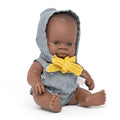 Afrikanische Babypuppe (Junge), 21 cm
