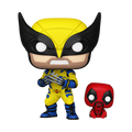 Pop! &amp; Buddy Wolverine with Babypool