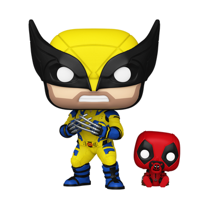 Pop! &amp; Buddy Wolverine with Babypool
