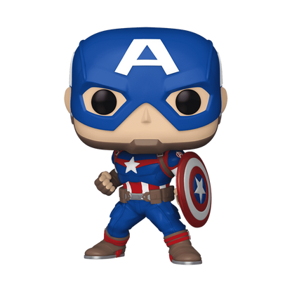 Pop! Captain America (Marvel New Classics) #1419 - visuel officiel Funko