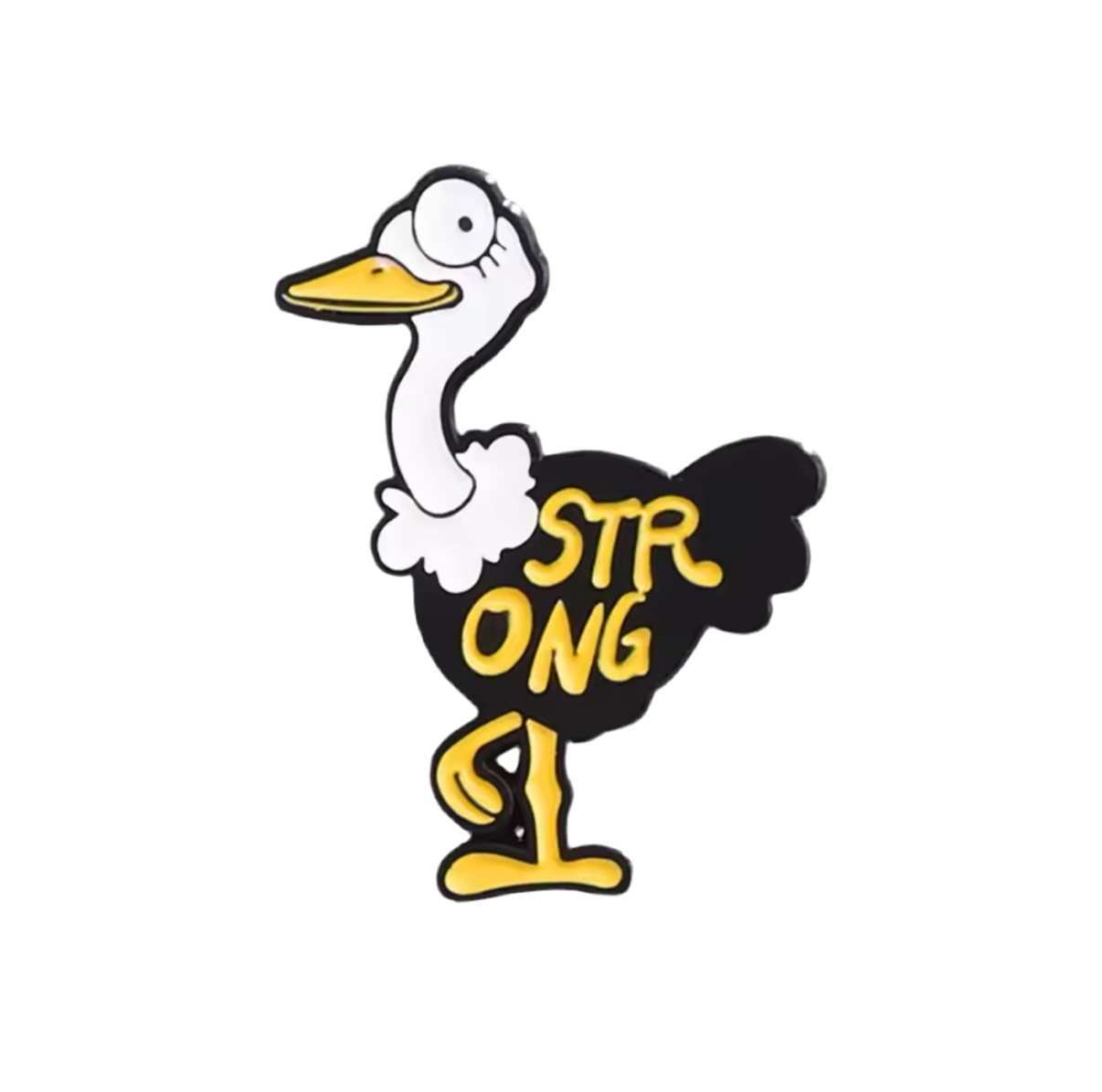 pin s autruche strong