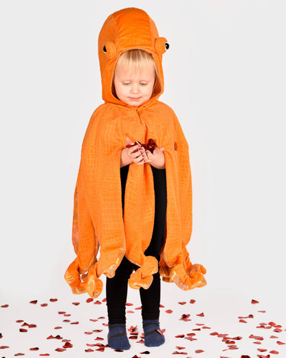 Octopus costume size 98-104 cm for children aged 2-4 years