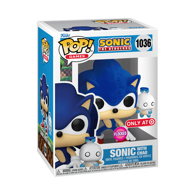 Pop! & Buddy Sonic con Chao (Flocked)