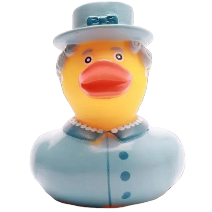 Queen Elizabeth II Duck - Blue