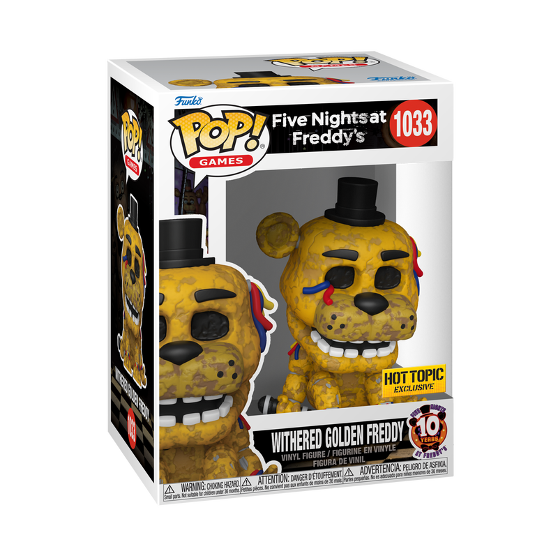 Pop! Freddy dorato appassito