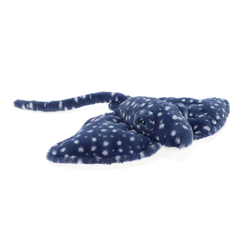 Keeleco Blue Stingray Plush Toy 25cm