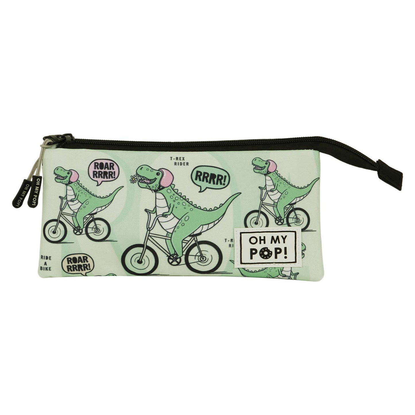 Oh My Pop! Dinorrr-Triple FAN 2.0 Pencil Case