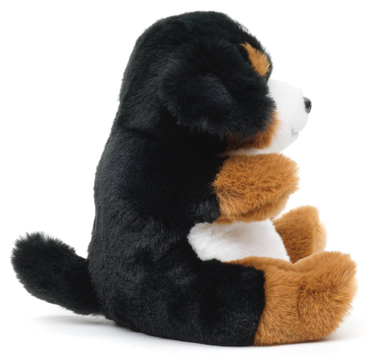 Plush Bernese Mountain Dog, sitting kawaii