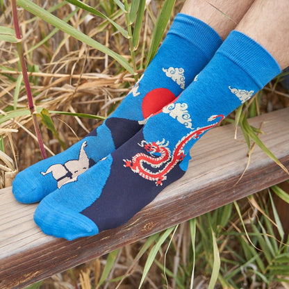 DESIGUAL long cotton socks for women/men Sumo