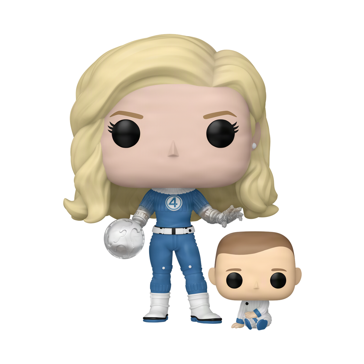 Funko Pop! & Buddy Invisible Woman & Franklin Fantastic Four First Steps #1514 - figurines