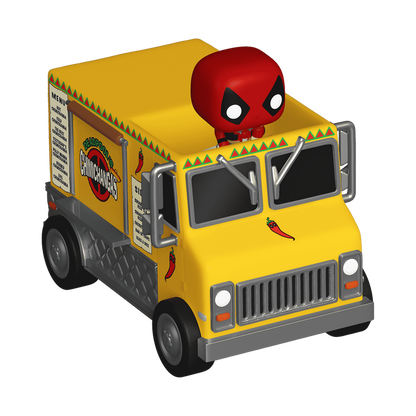 Bitty Pop! Rides Deadpool with Chimichanga Truck