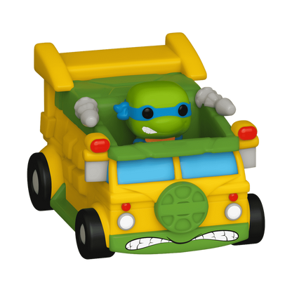 Bitty Pop! Ride Leonardo and Turtle Van