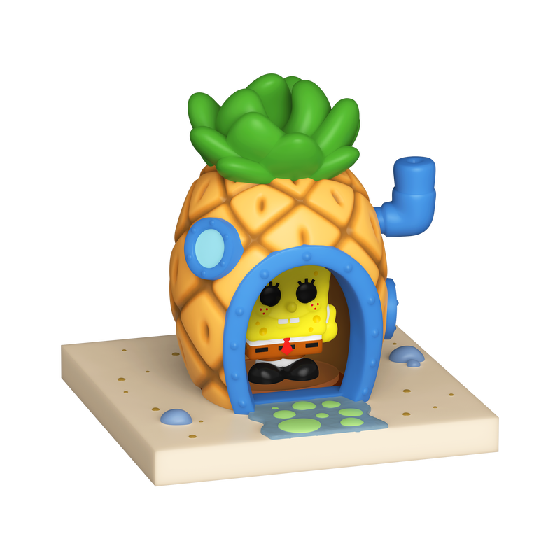 Bitty Pop! Towns Bob l'Éponge et sa Maison Ananas