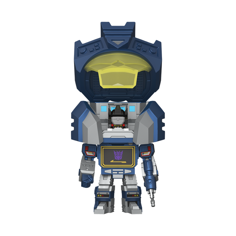 Bitty Pop! Bot Soundwave con Rumble