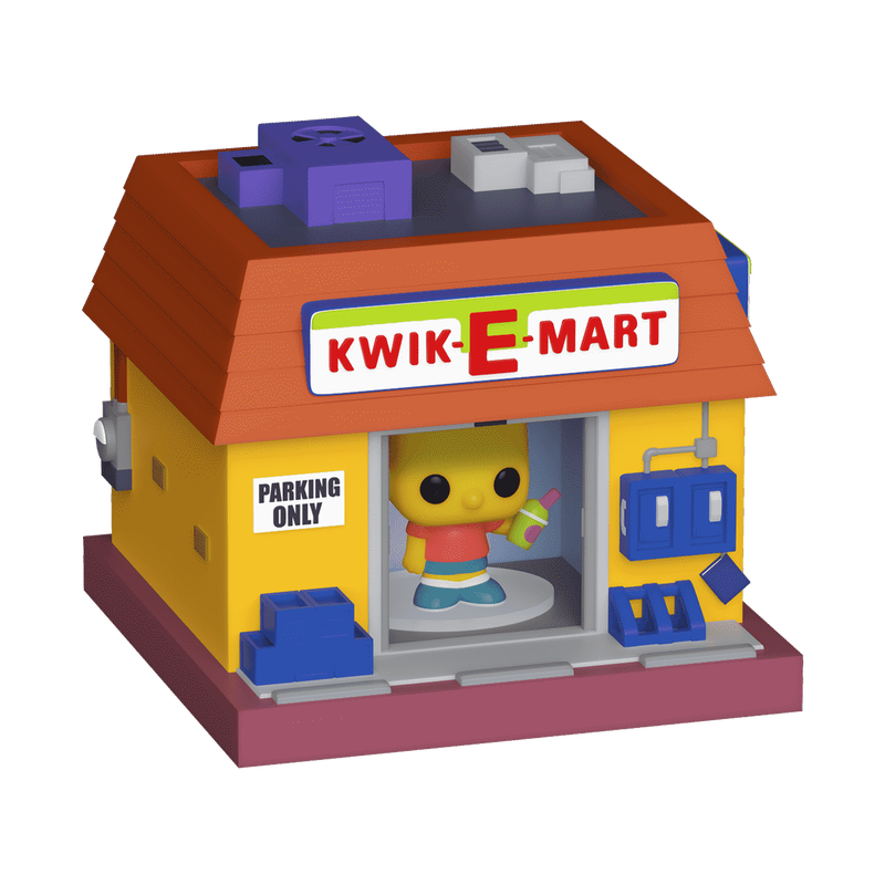 Bitty Pop! Towns Bart Simpson and Kwik-E-Mart 