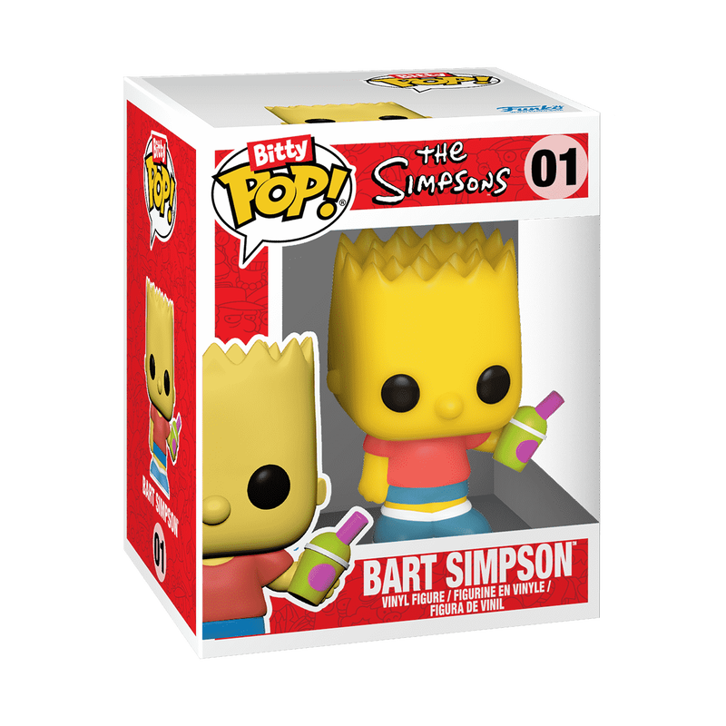 Bitty Pop! Towns Bart Simpson and Kwik-E-Mart 