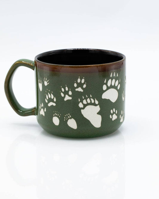 Mug Sculpté à la Main avec Empreintes D'animaux (430 ml) – produit scientifique Cognitive Surplus EU, vue 2