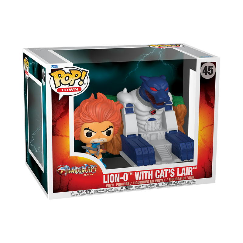 Pop! Town Lion-O with Cat's Lair