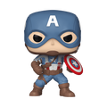 Pop! Captain America avec Casque (The First Avenger)