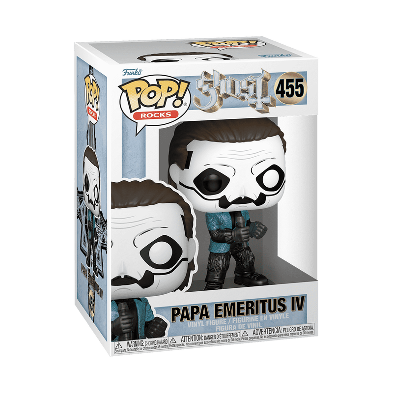 Pop! Papa Emeritus IV (Blue Jacket) (Glitter)