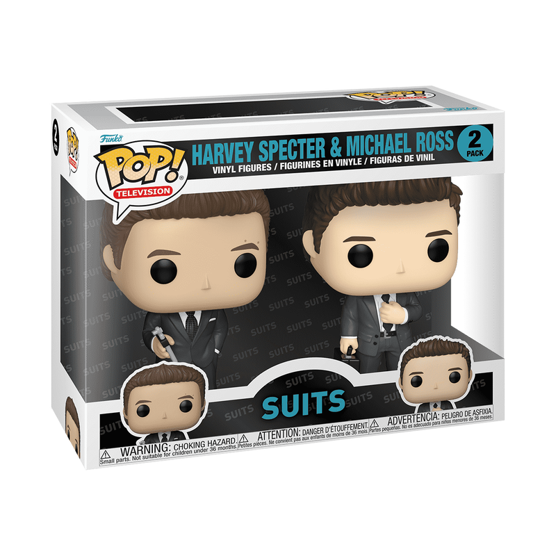 Pop! Harvey Specter & Michael Ross 2er-Pack