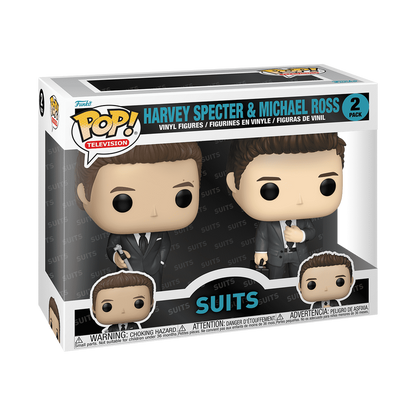 pop harvey specter michael ross 2 pack