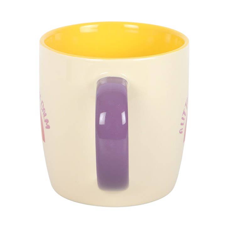 "A Little Cup of Calm" Rainbow Mug