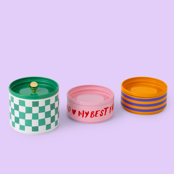 Stackable candy jar