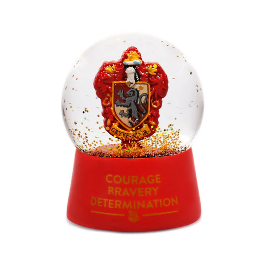 Boule à neige Harry Potter - Blason Gryffondor