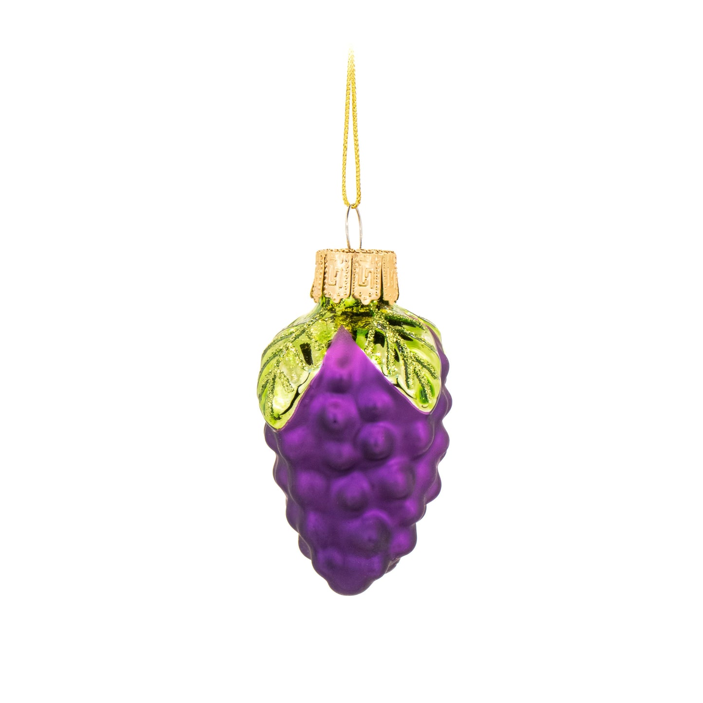 Grape cluster Christmas baubles