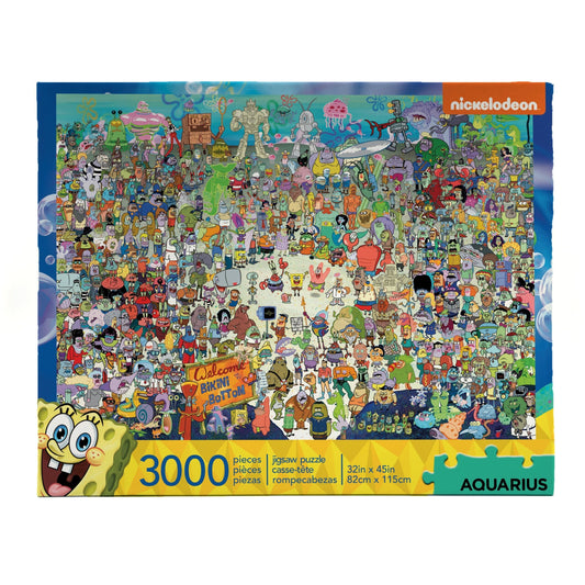 Sponge Bob Puzzle - Bikini Bottom 3000p