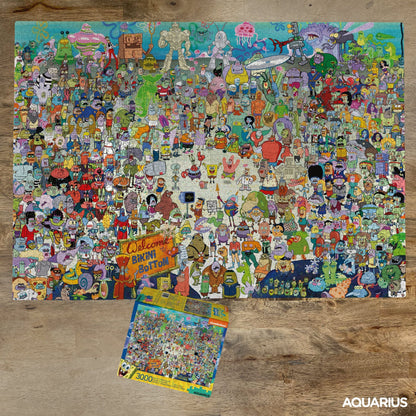 Sponge Bob Puzzle - Bikini Bottom 3000p