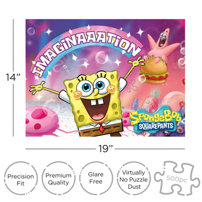 Sponge Bob Puzzle - Imagination 500p 