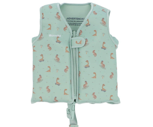 Gilet de Flottaison Apprentissage Dinosaures