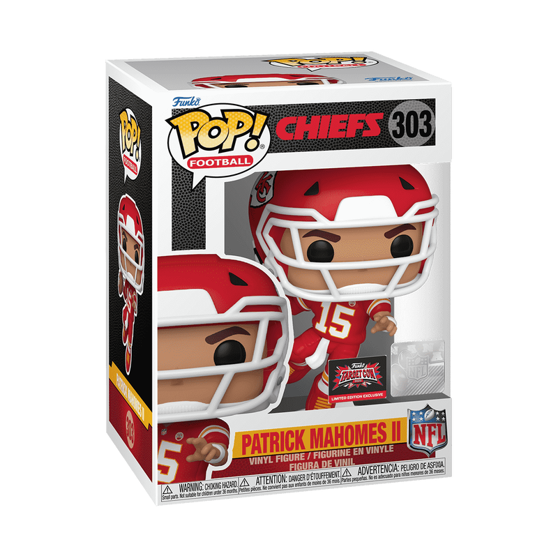 Pop! Patrick Mahomes II (Red and Gold Uniform)