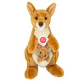 Plüsch Känguru mit Baby – 30 cm