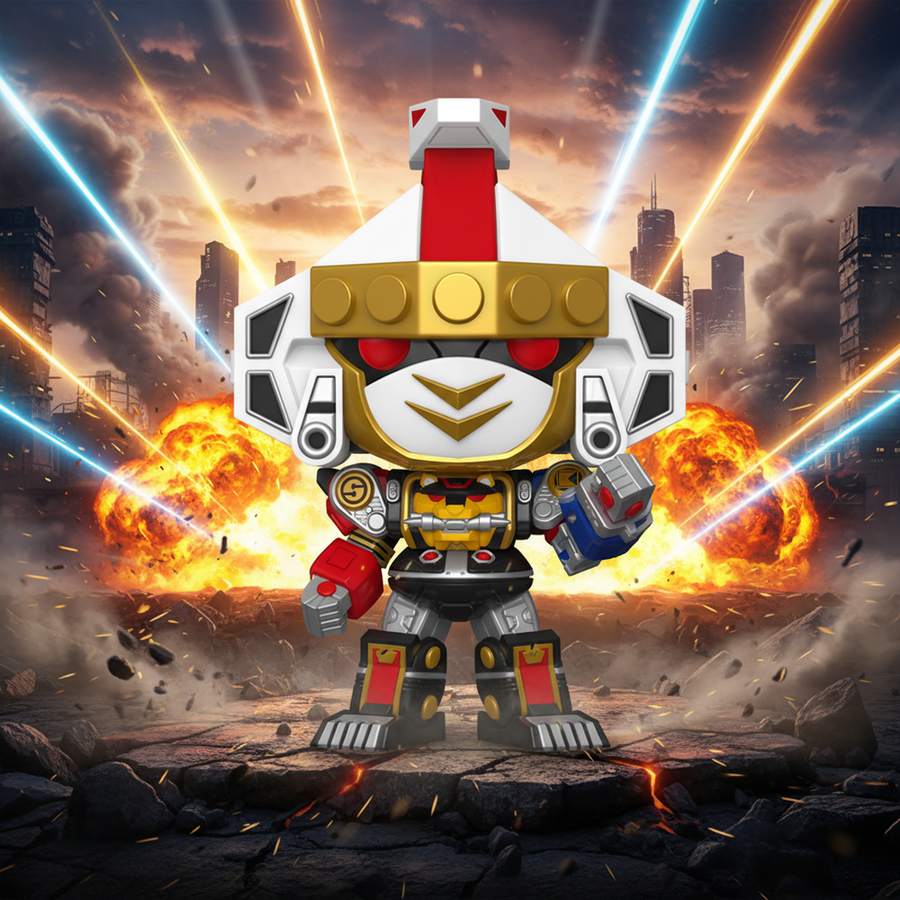 Pop! Super Ninja Megazord (Power Rangers: The Movie) (Metallico)